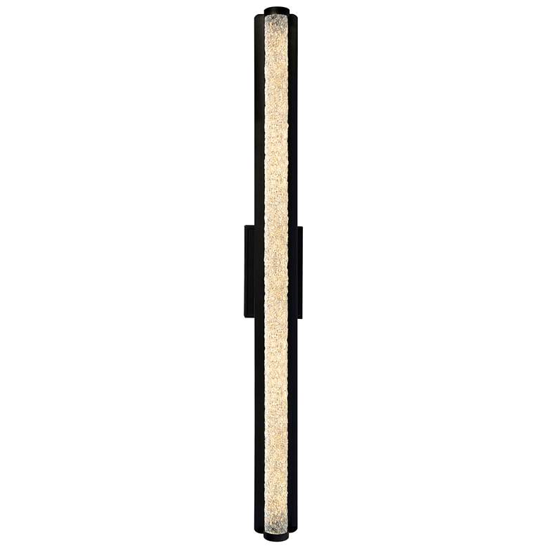 Image 1 Fiji Integrated LED Black Outdoor Wall Light
