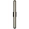 Fiji Integrated LED Black Outdoor Wall Light