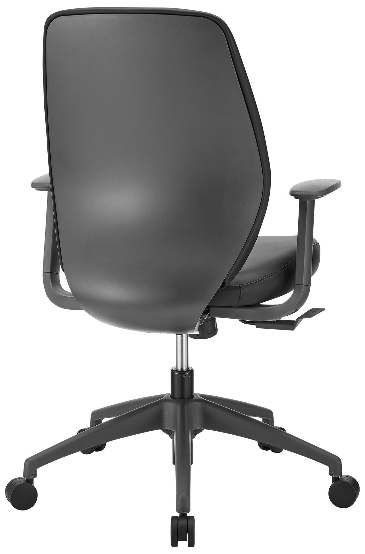 Thumbnail4 of Filip Low Back Office Chair in Black Leatherette more views