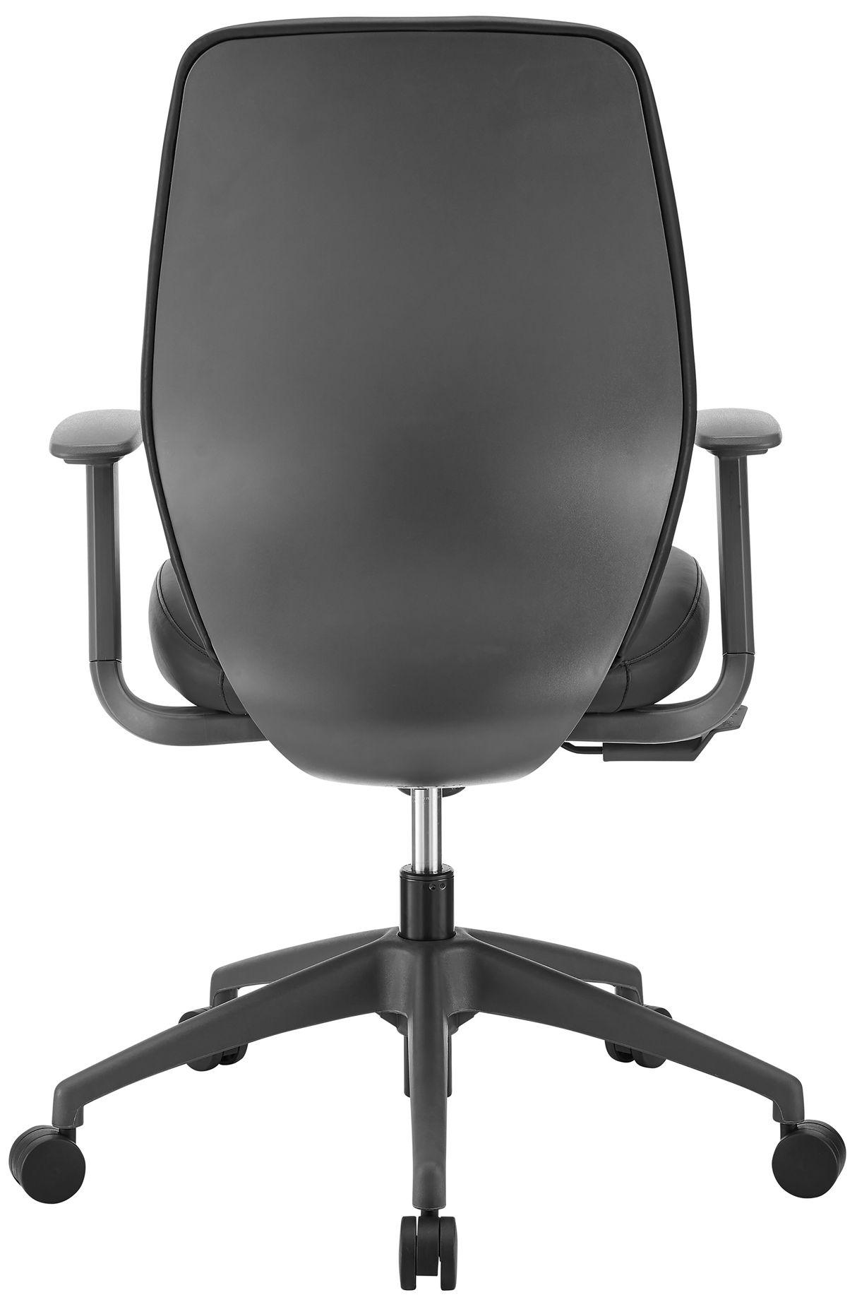 Filip Low Back Office Chair in Black Leatherette