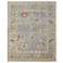 Fillmore Floral & Botanical Hand Knotted Blue Area Rug 5' x 8'