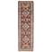 Fillmore Geometric Hand Knotted Red Area Rug 2'-6" x 12'