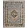 Fillmore Medallion Hand Knotted Blue Area Rug 4' x 6'