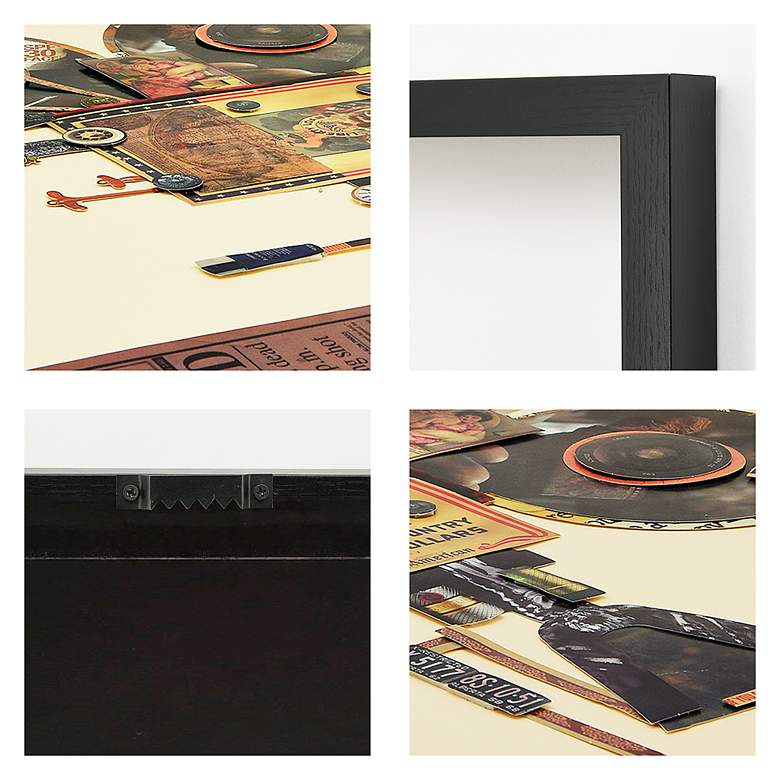 Image 3 Film Projector and SLR Camera 25" High 2-Piece Wall Art Set more views