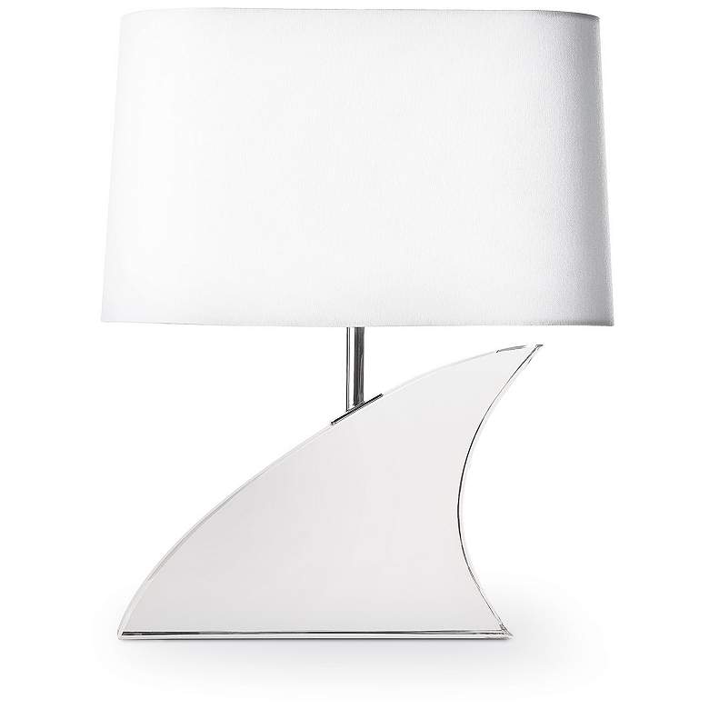 Image 1 Fin Crystal Table Lamp