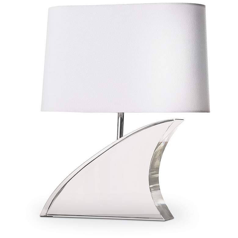 Image 3 Fin Crystal Table Lamp more views