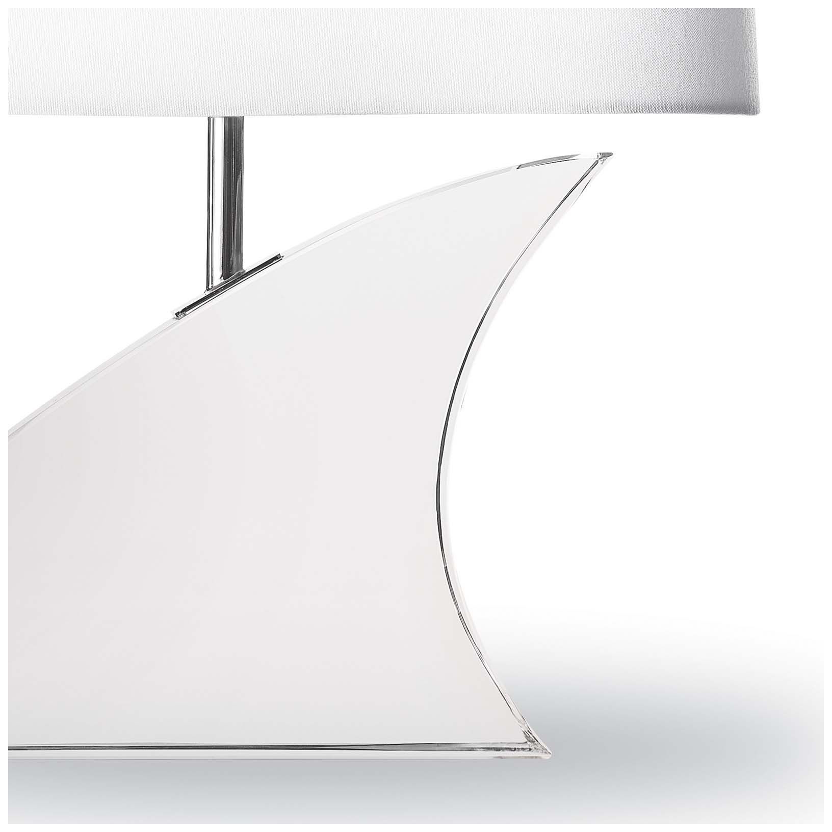 Image 5 Fin Crystal Table Lamp more views