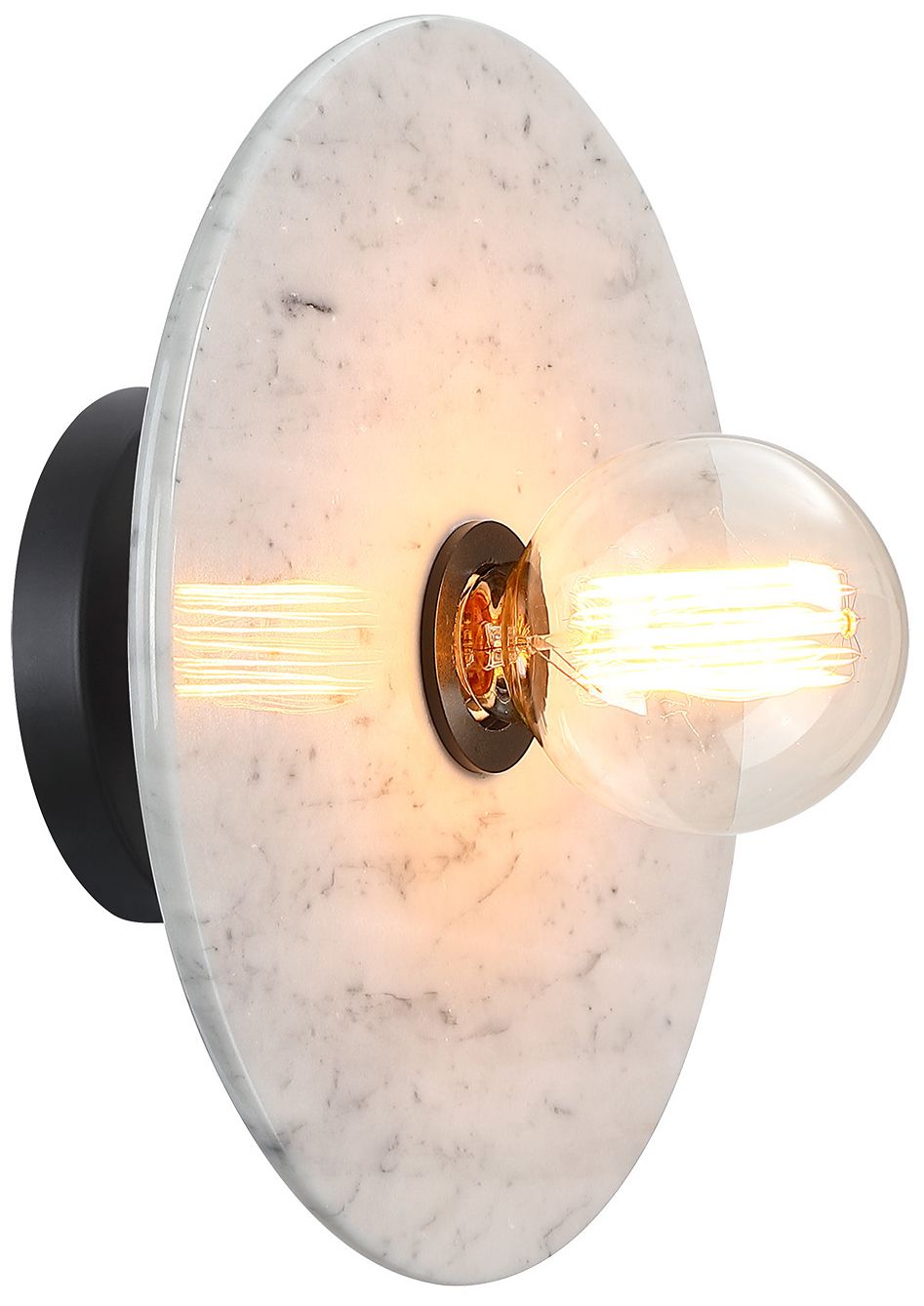 Image 6 Fina 12 in. 1-Light Matte Black Indoor Wall Sconce Light more views