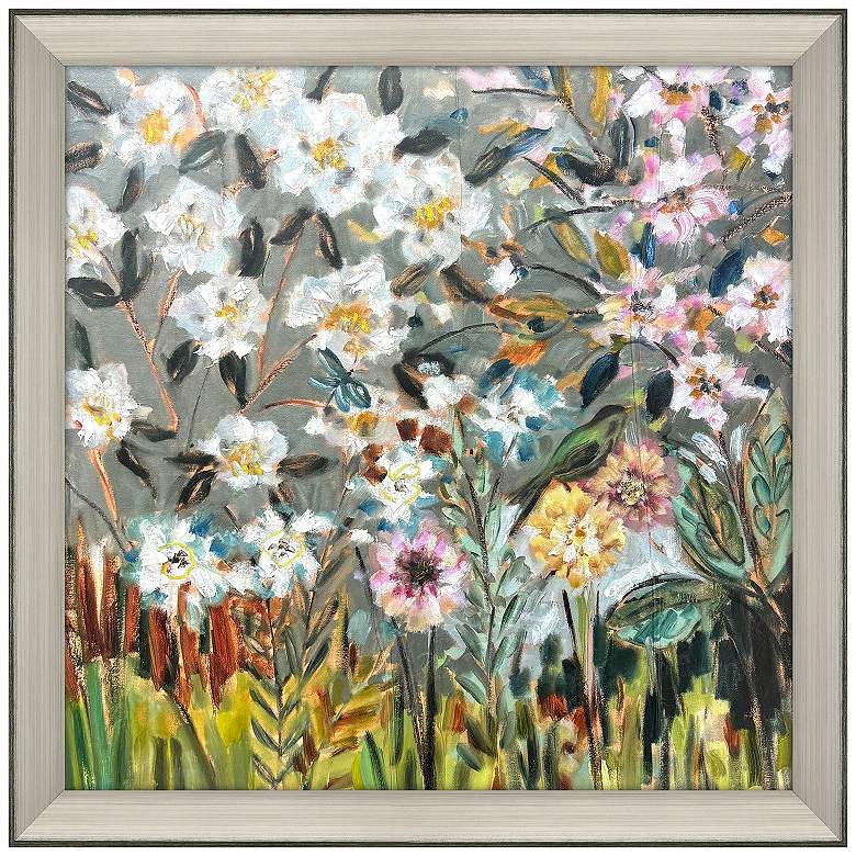 Image 2 Finally Spring 40"W x 40"H Framed Art