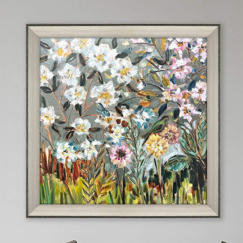 Image 1 Finally Spring 40"W x 40"H Framed Art
