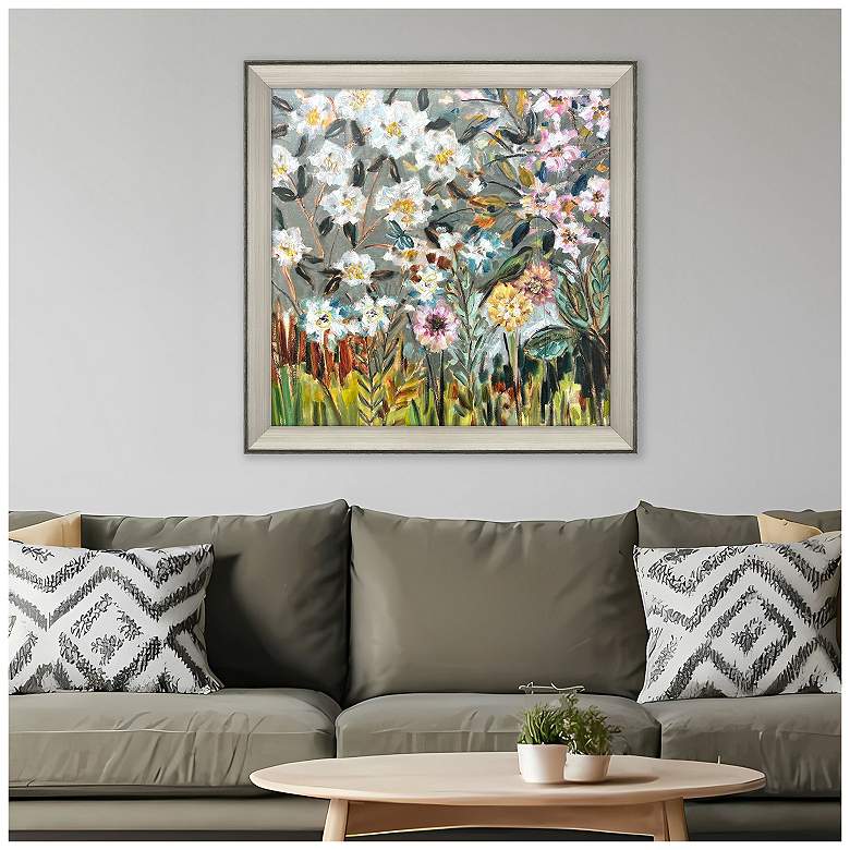 Image 5 Finally Spring 40"W x 40"H Framed Art more views