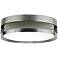 Finch Float 12" Round Satin Nickel LED Ceiling Light