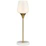 Finch Lane 20" High 1-Light Table Lamp - Satin Gold