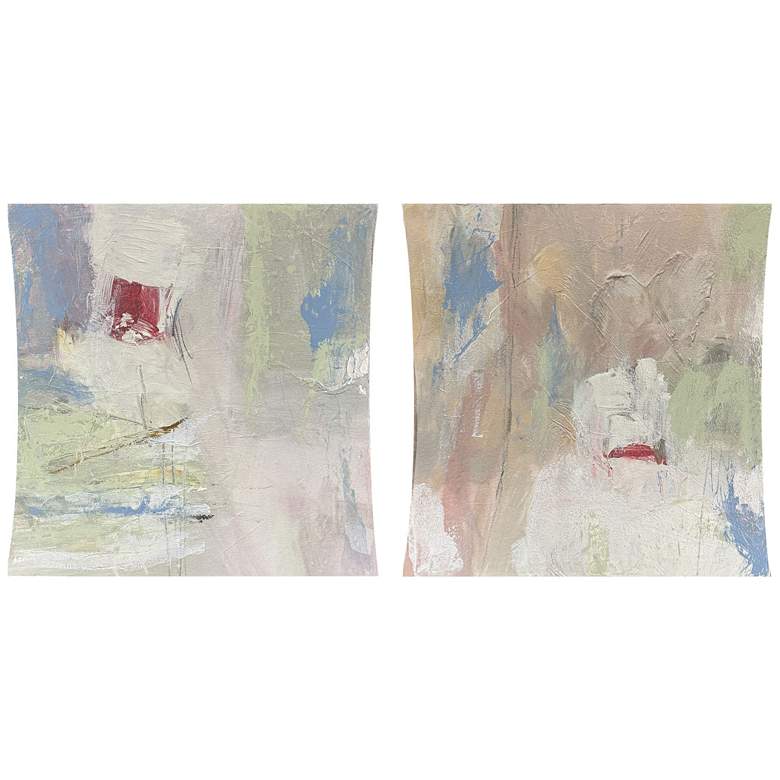 Image 1 Finding Peace I 18"W x 18"H Wall Sculpture Set of 2