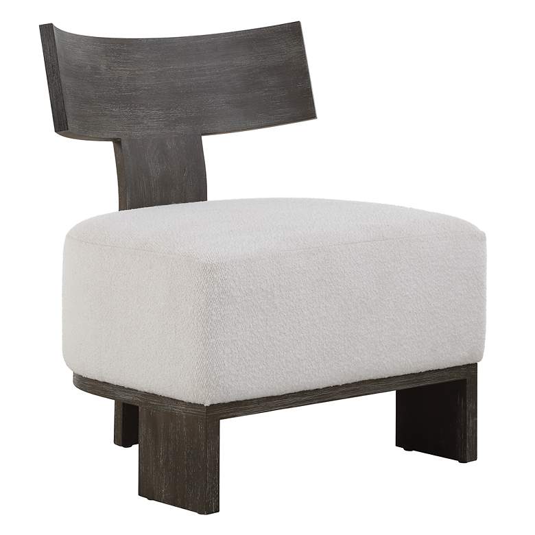 Image 4 Finlay Dark Walnut Accent Chair more views