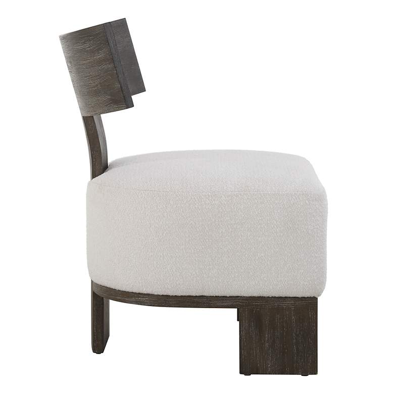 Image 5 Finlay Dark Walnut Accent Chair more views