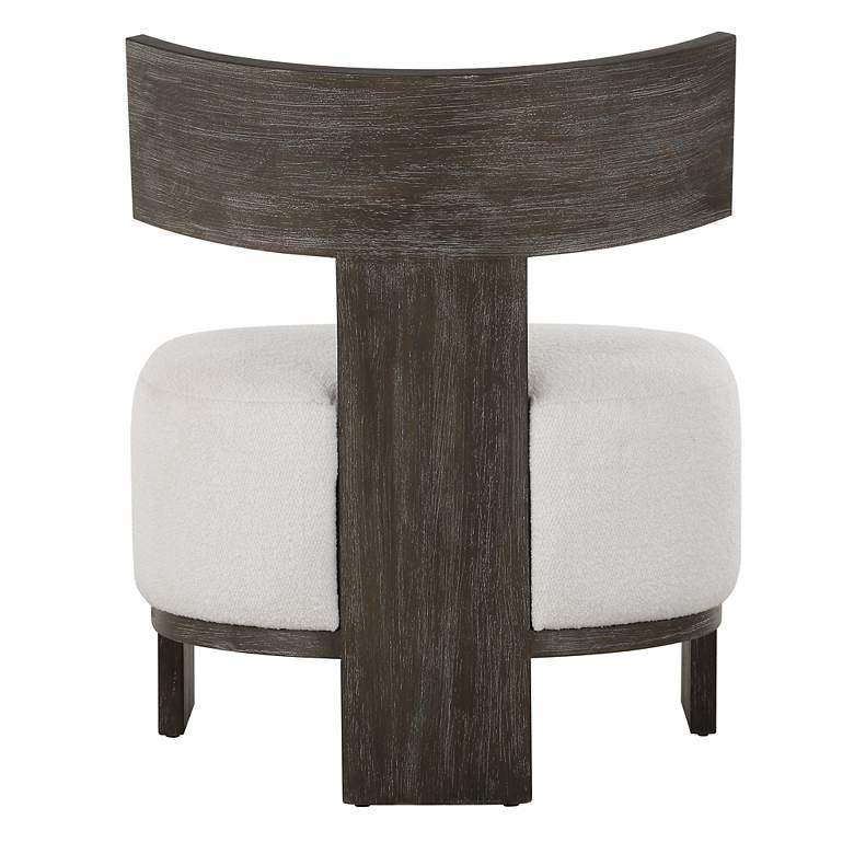 Image 6 Finlay Dark Walnut Accent Chair more views
