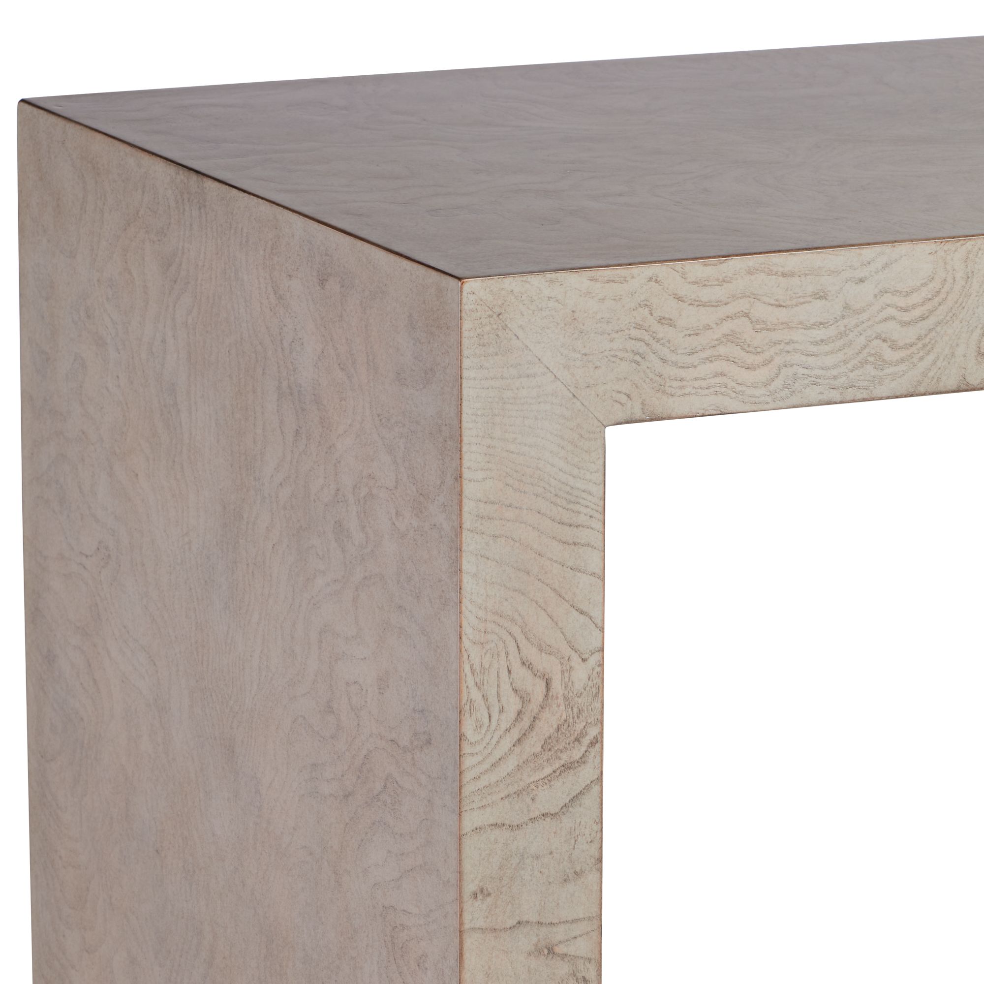 Image 4 Finley 38" Wide Modern Gray Finish Console Table more views