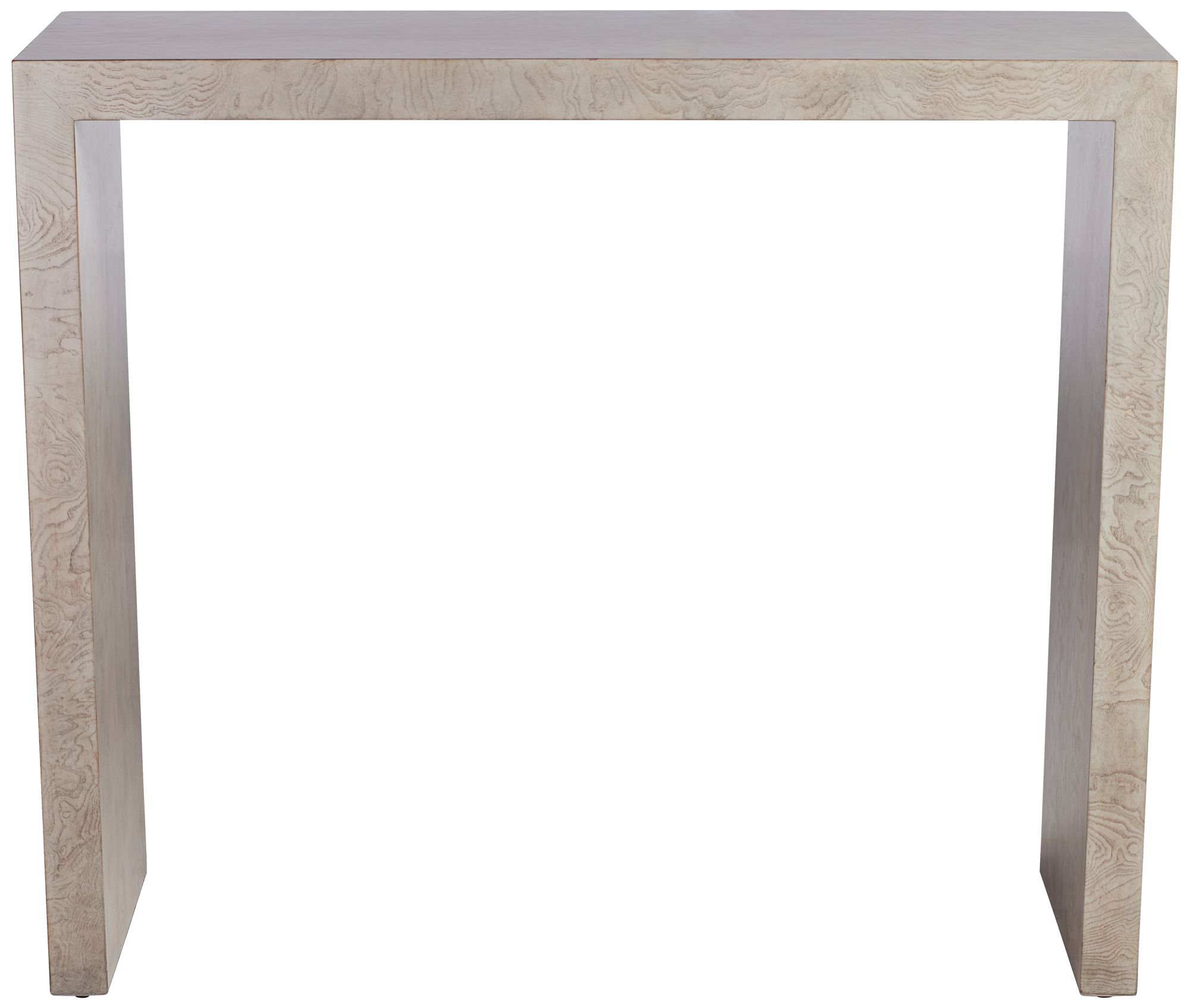 Image 5 Finley 38" Wide Modern Gray Finish Console Table more views