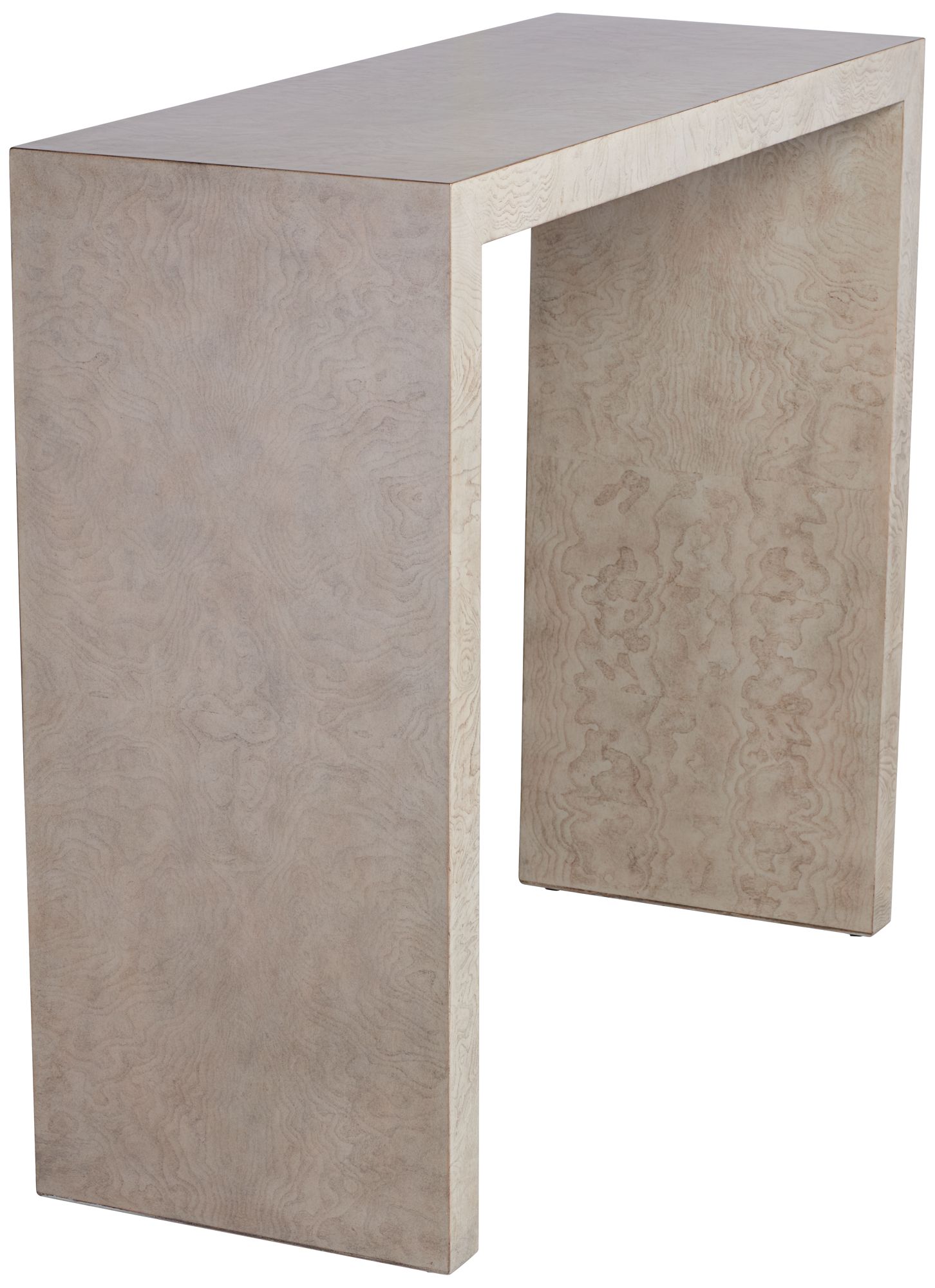 Image 6 Finley 38" Wide Modern Gray Finish Console Table more views