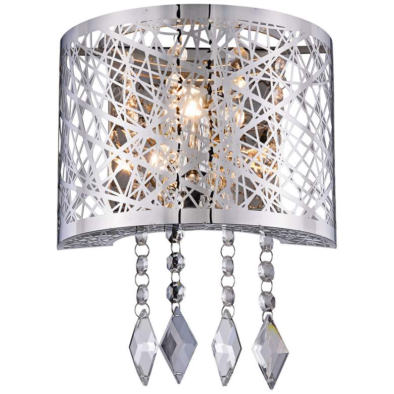 Image 1 Finley 6 inch High Chrome 1-Light Wall Sconce