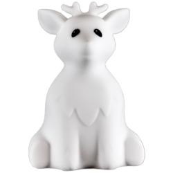 Finley the Fawn 5 1/4&quot; High White Color Changing Night Light