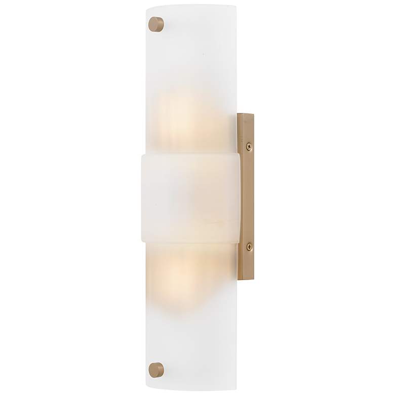 Image 1 Finnegan 2-Light Bronze Gold Wall Sconce