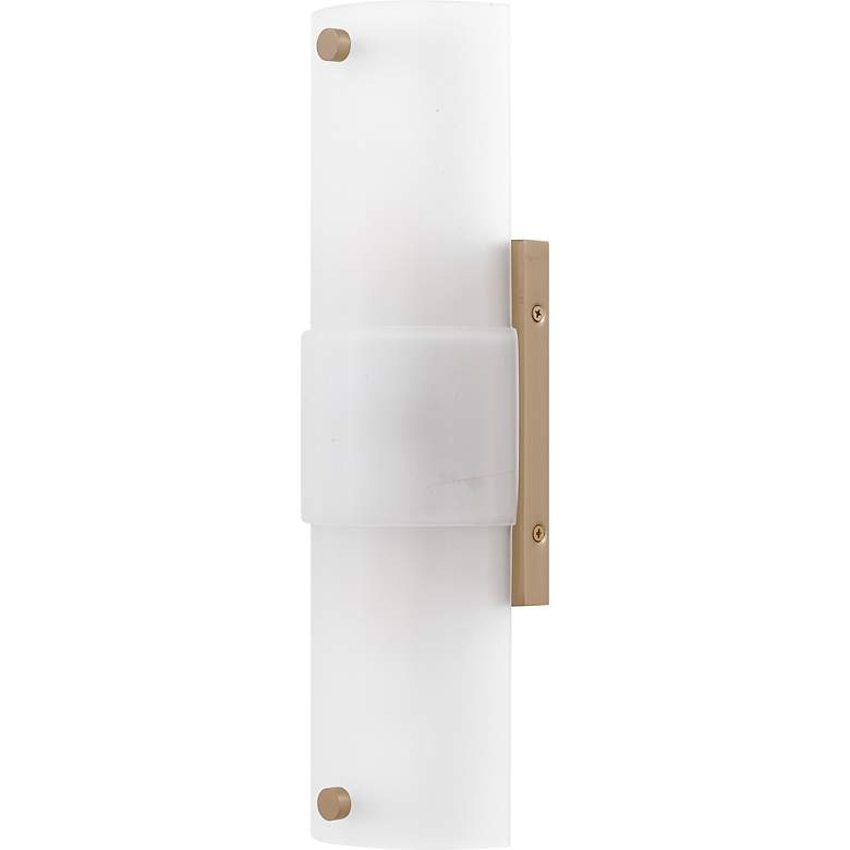 Image 2 Finnegan 2-Light Bronze Gold Wall Sconce more views