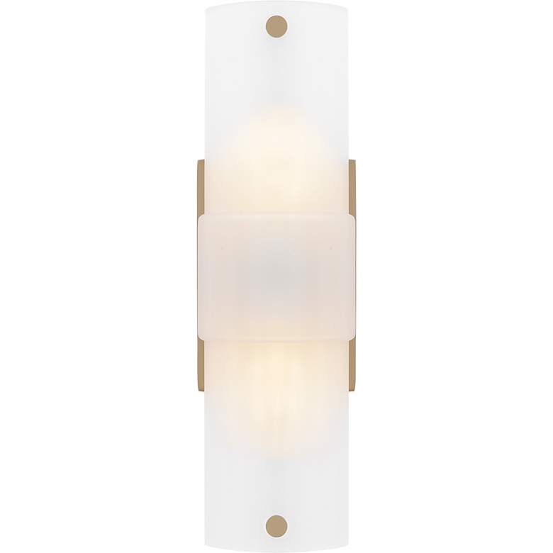 Image 3 Finnegan 2-Light Bronze Gold Wall Sconce more views