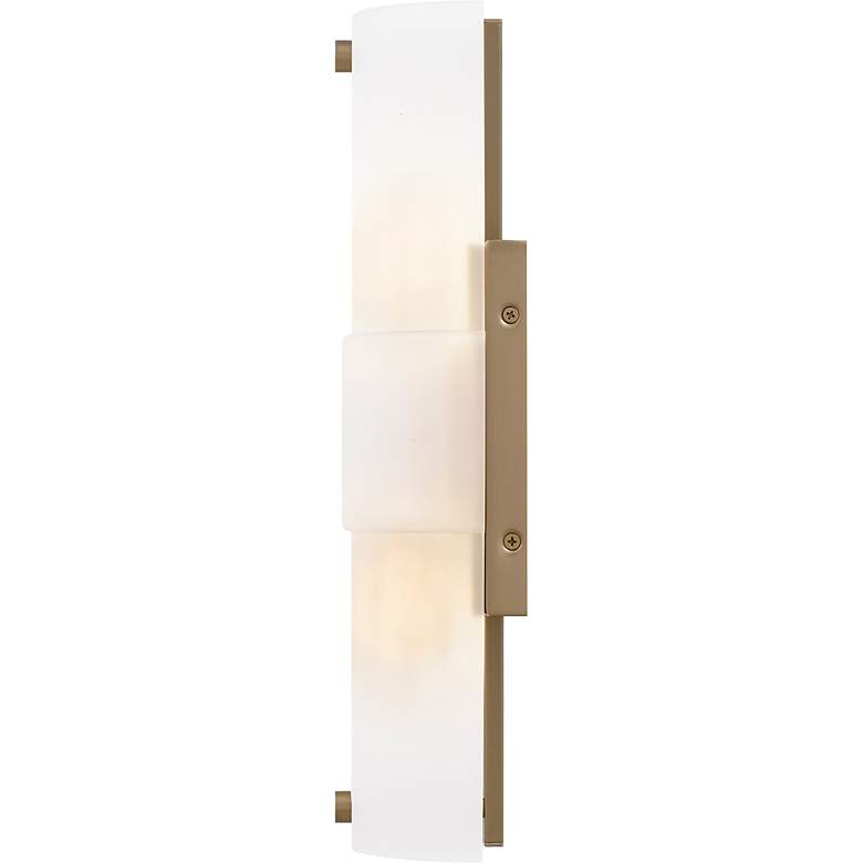 Image 4 Finnegan 2-Light Bronze Gold Wall Sconce more views