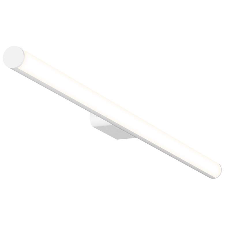 Image 1 Fino 24 inch Satin White LED Bath Bar