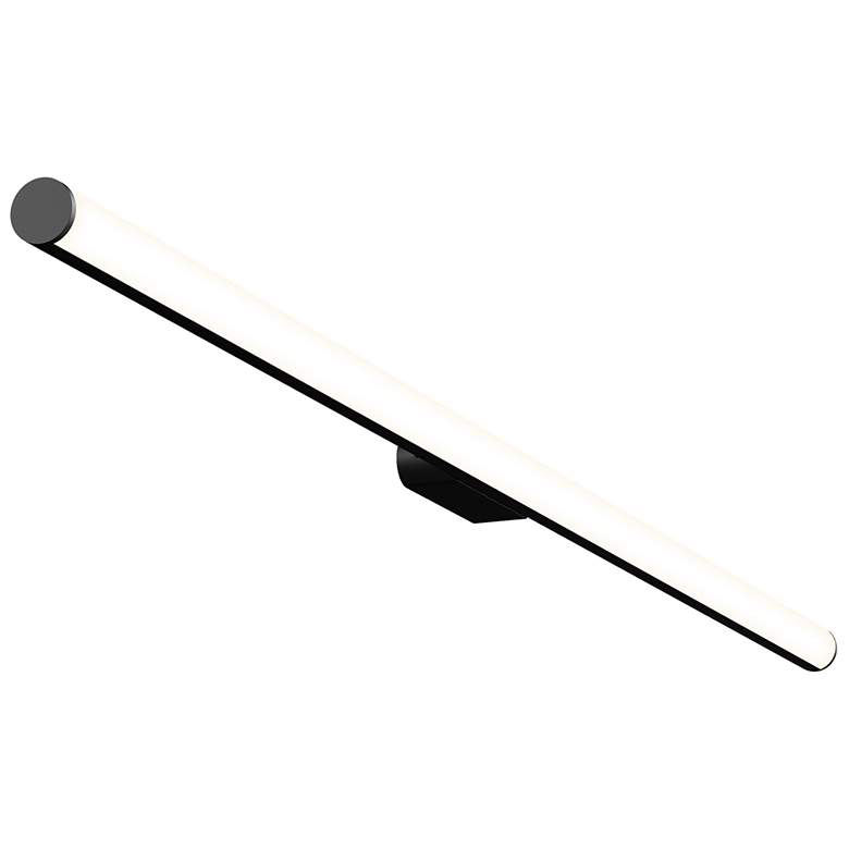 Image 1 Fino 32" Satin Black LED Bath Bar