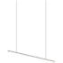 Fino 36" Polished Chrome 3500K LED Pendant