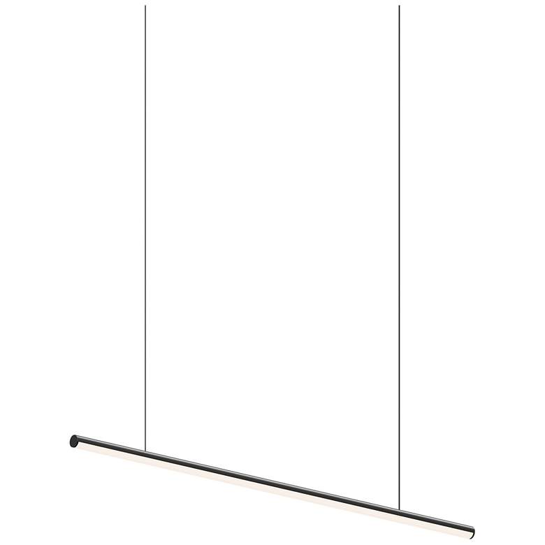 Image 1 Fino 36" Satin Black 3000K LED Pendant