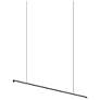 Fino 36" Satin Black 3000K LED Pendant