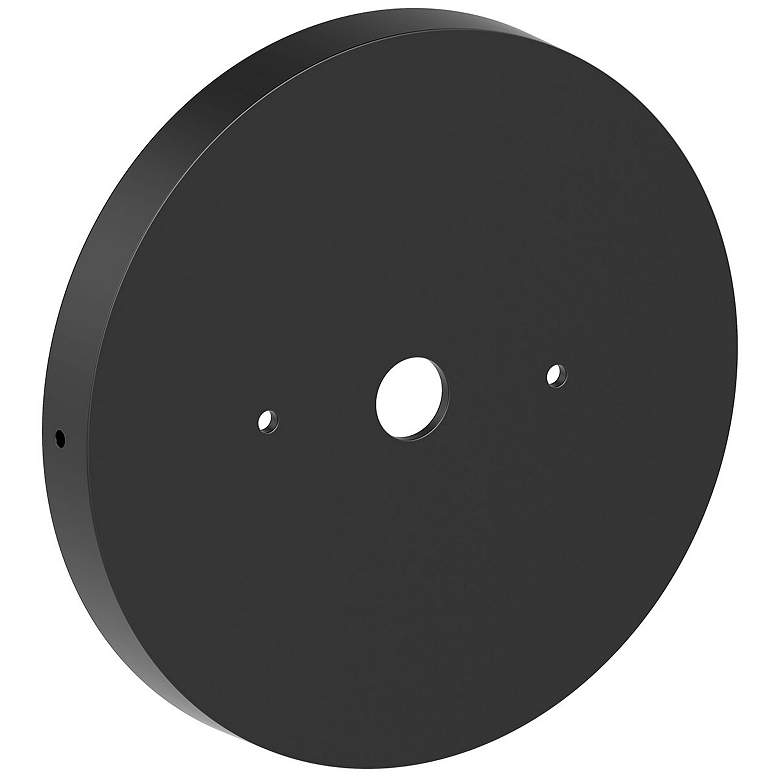 Image 1 Fino 4.5 " Wide   Satin Black Wall Plate Kit
