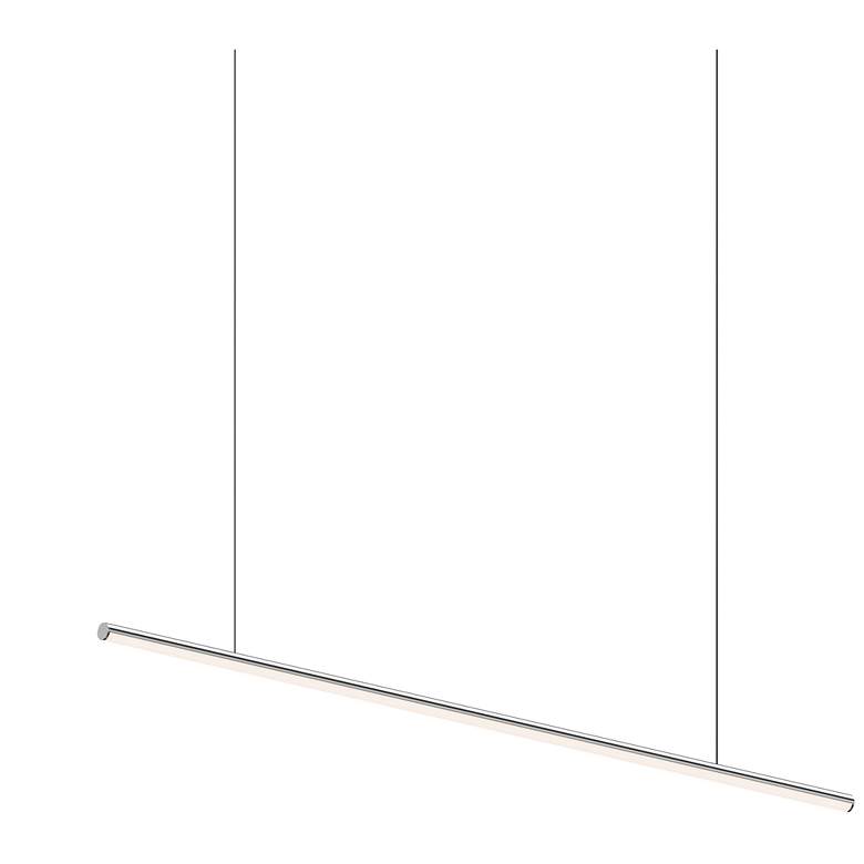 Image 1 Fino 48" Polished Chrome 3000K LED Pendant