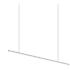 Fino 48" Polished Chrome 3000K LED Pendant