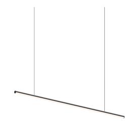 Fino 48" Satin Black 3000K LED Pendant