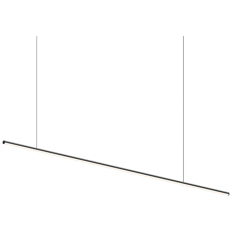 Image 1 Fino 70" Satin Black 3000K LED Pendant