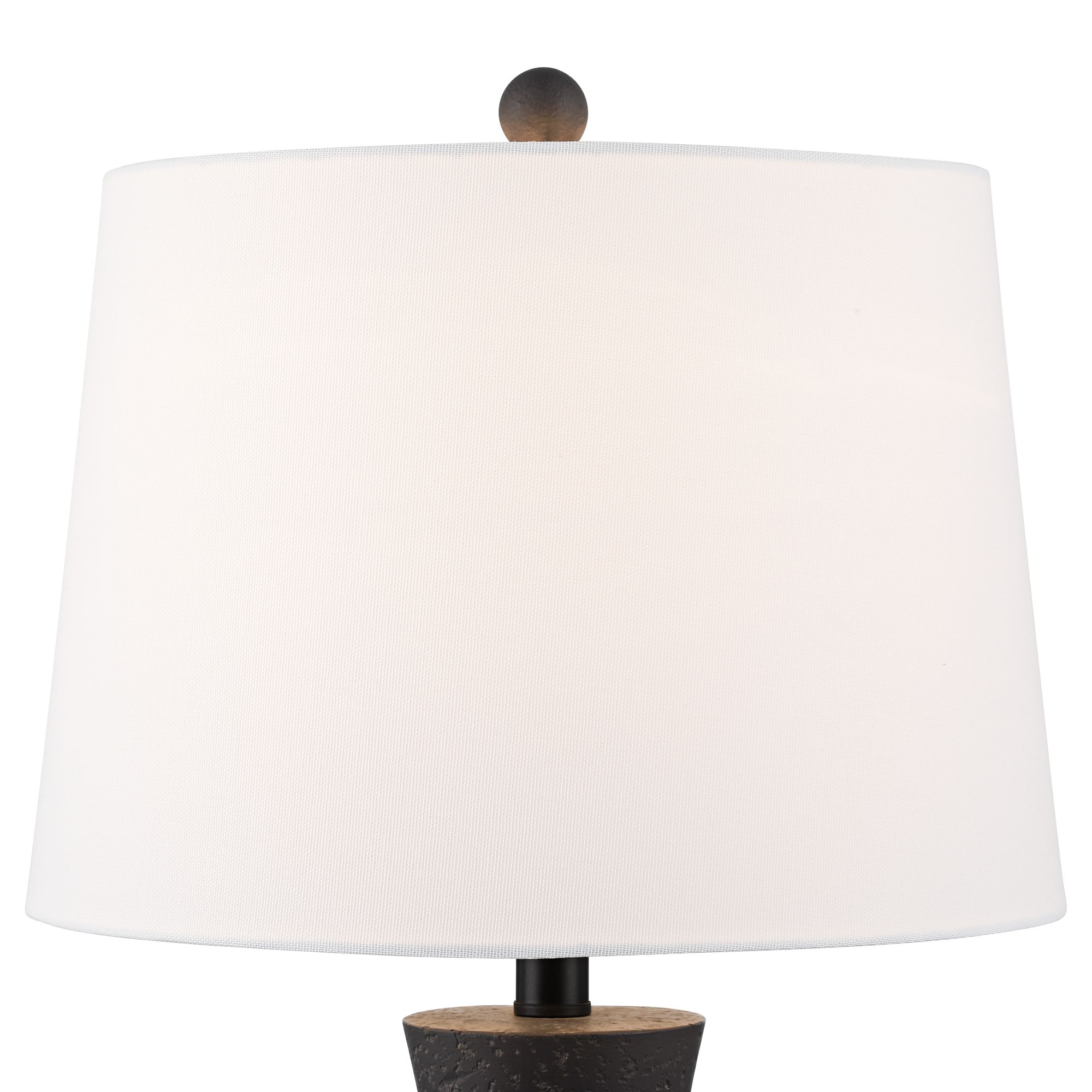 Fiona 24 1/2" High Modern USB Table Lamps Set of 2 in scene