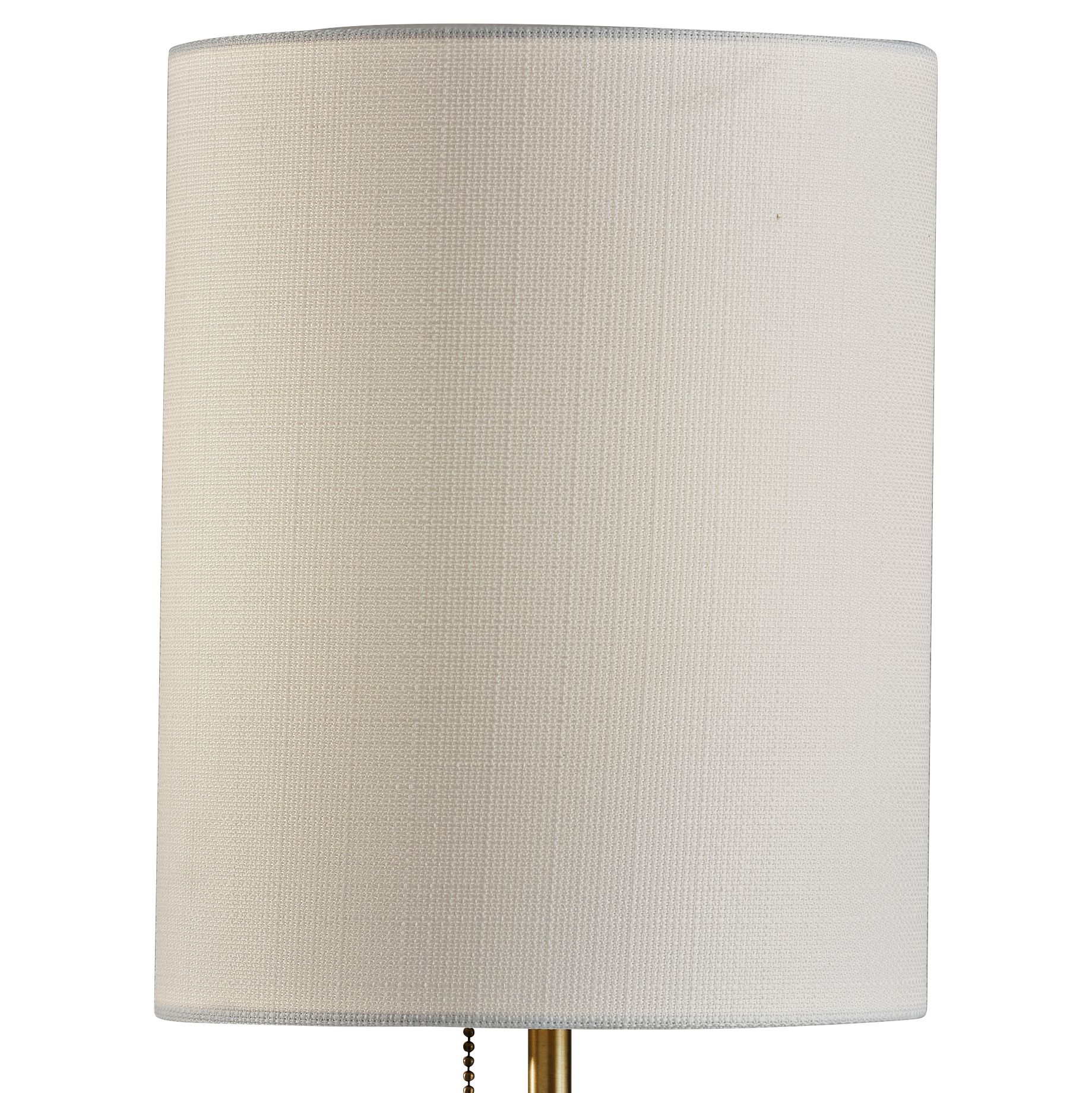 Image 2 Fiona Antique Brass Accent Table Lamp with Marble Base more views