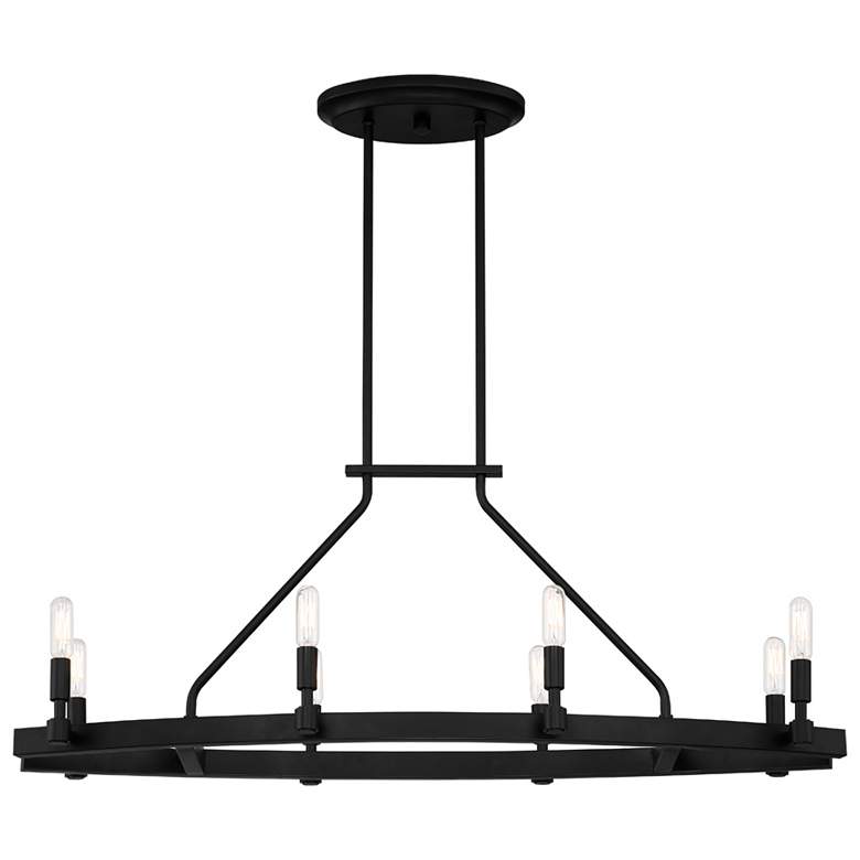 Image 1 Fiora 8 Light Linear Chandelier