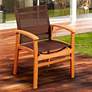 Fiora Teak Wood Outdoor Dining Chair