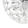 2_Fiori 31 1/2"W Polished Chrome 28-Light LED Globe Pendant more views