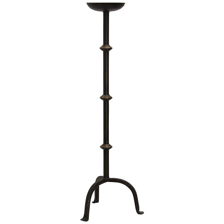 Image 1 Fireside 27in Ht. Metal Candle Holder
