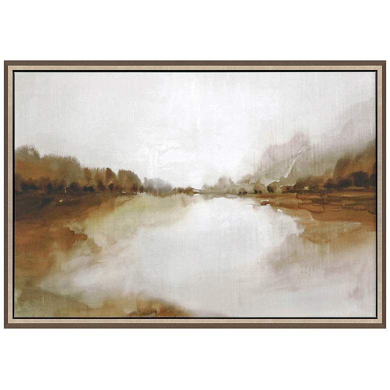 Image 1 Firestone Lake View 51"W x 35"H Canvas