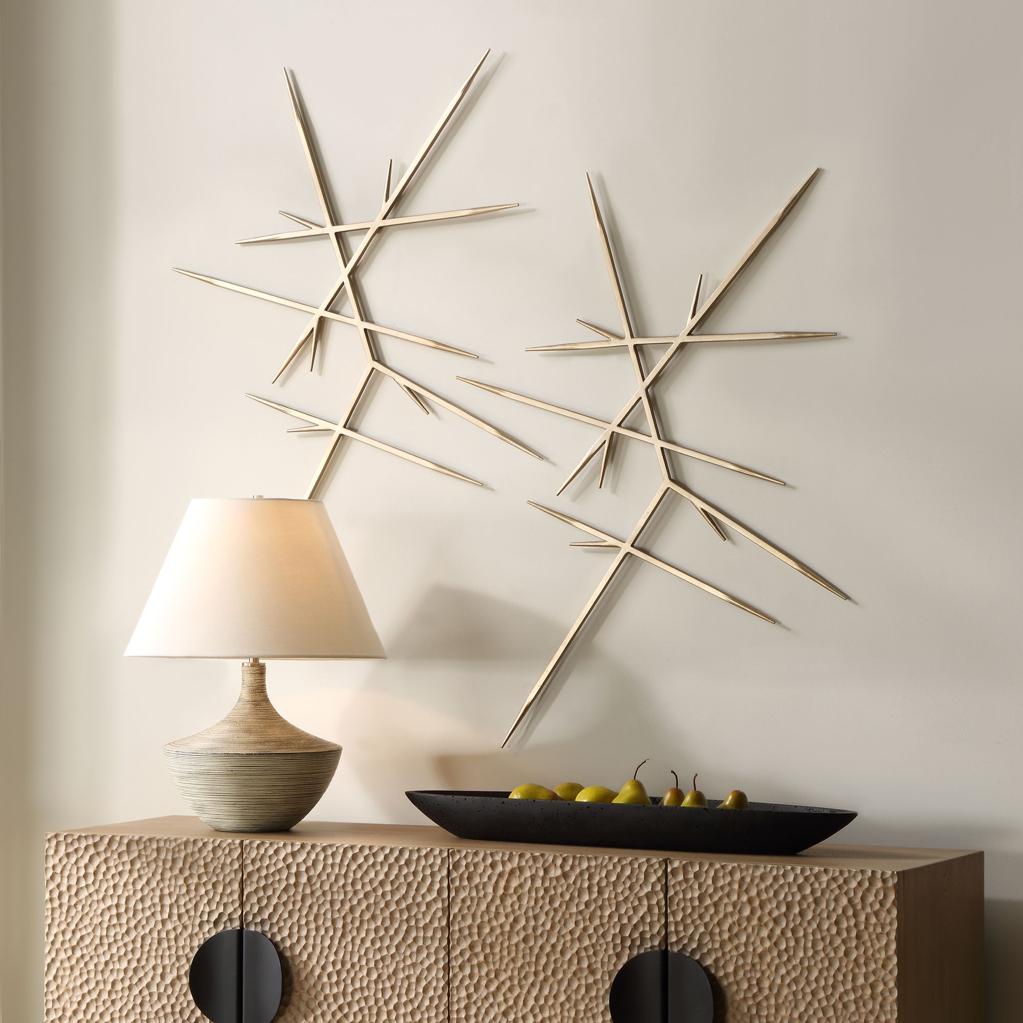 Image 6 Fireworks 30.25" 2-Piece Metal Wall Decor more views