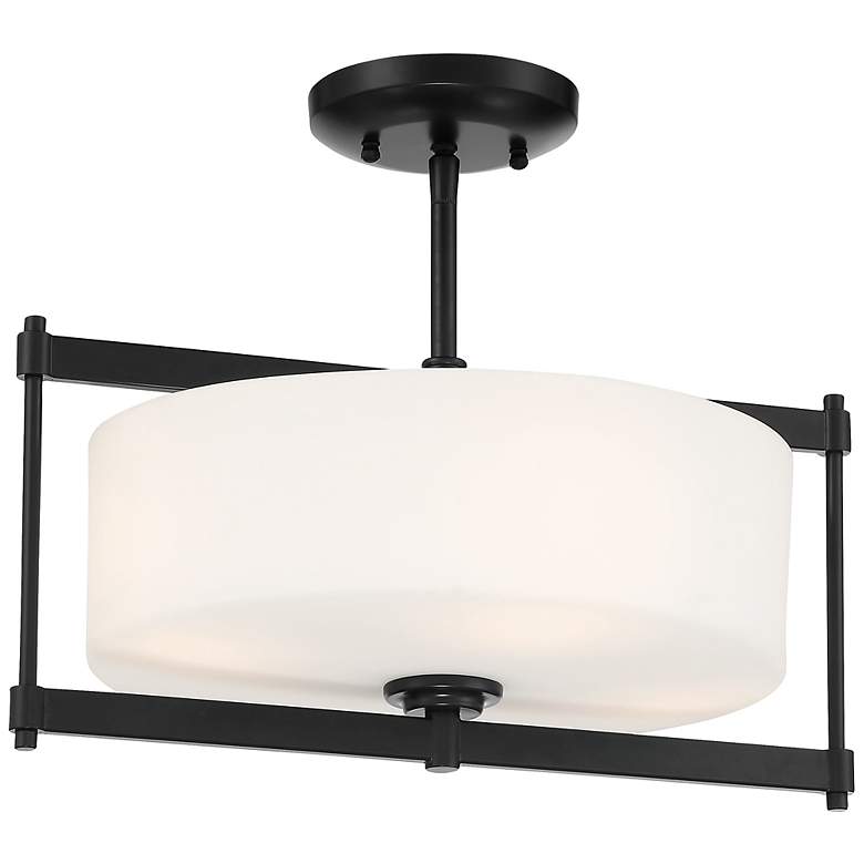 Image 2 First Avenue 16 inch Wide Coal Ceiling Light