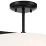 First Avenue 16" Wide Coal Ceiling Light